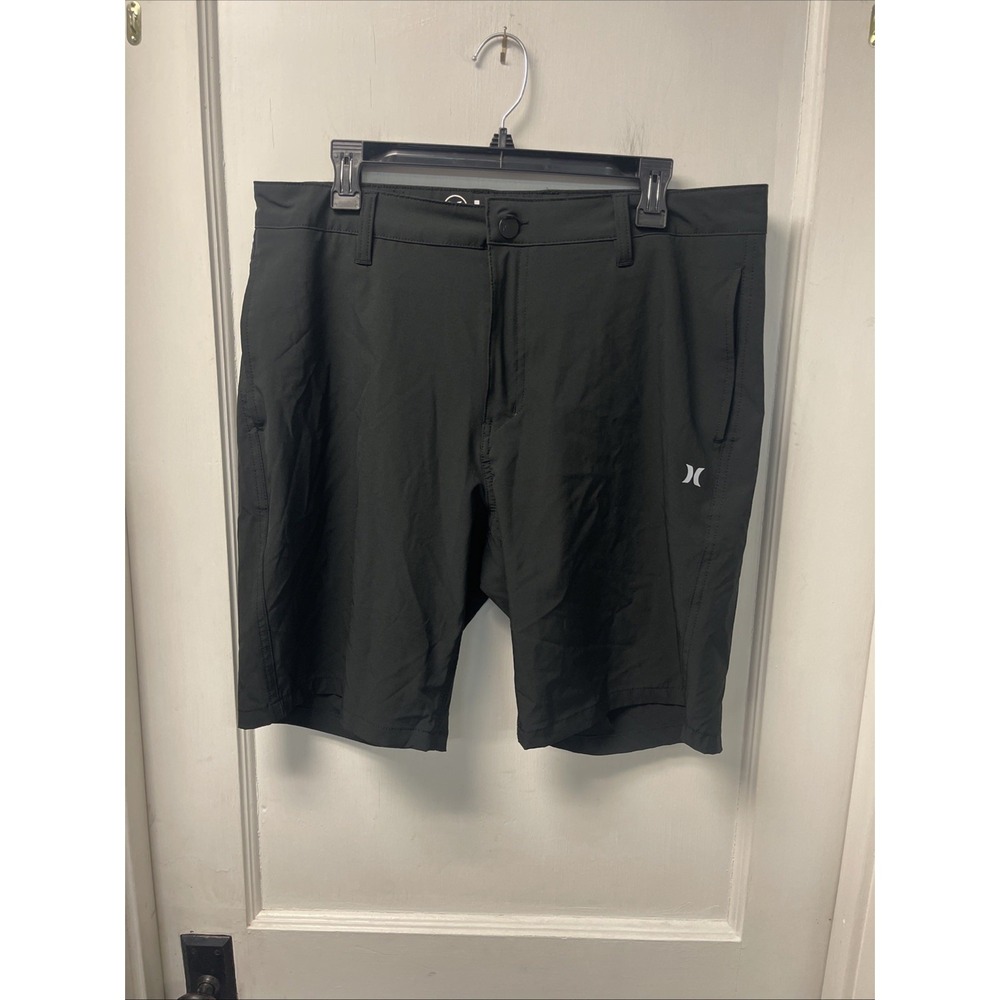Hurley All Day Hybrid 4 Way Stretch Shorts Mens 36 Black Athletic